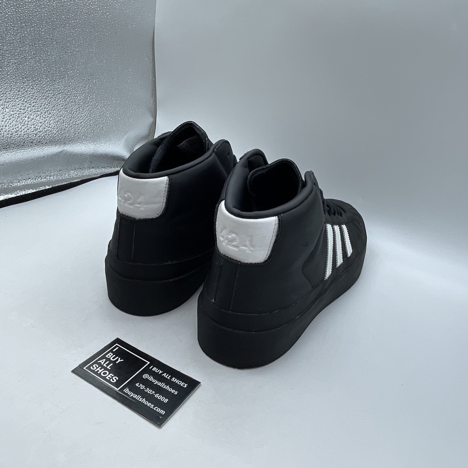 Size 13 - Adidas 424 x Pro Model Core Black (FX6849)