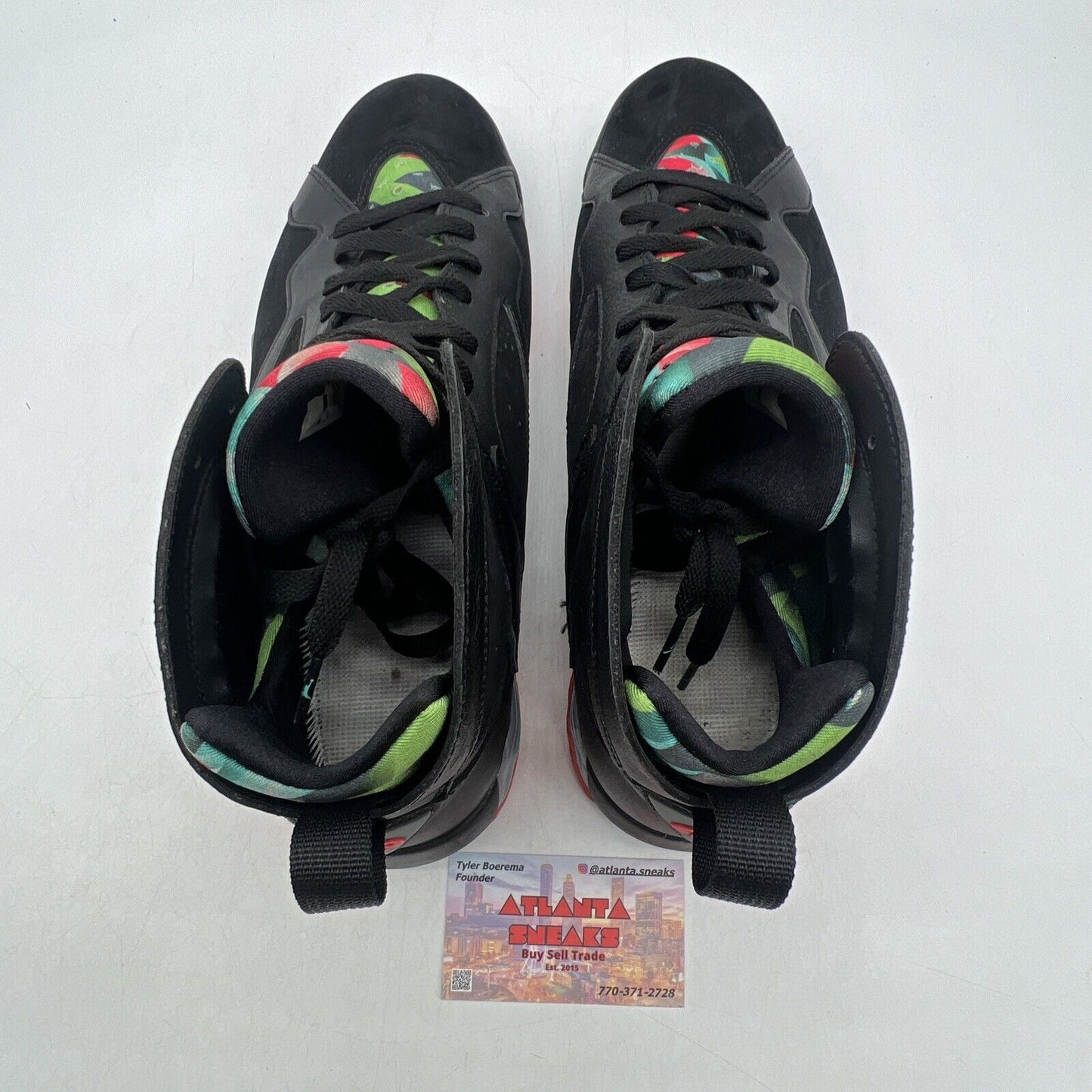 Size 11.5 - Air Jordan 7 Retro 30th Barcelona Nights Blue Suede (305381-305)