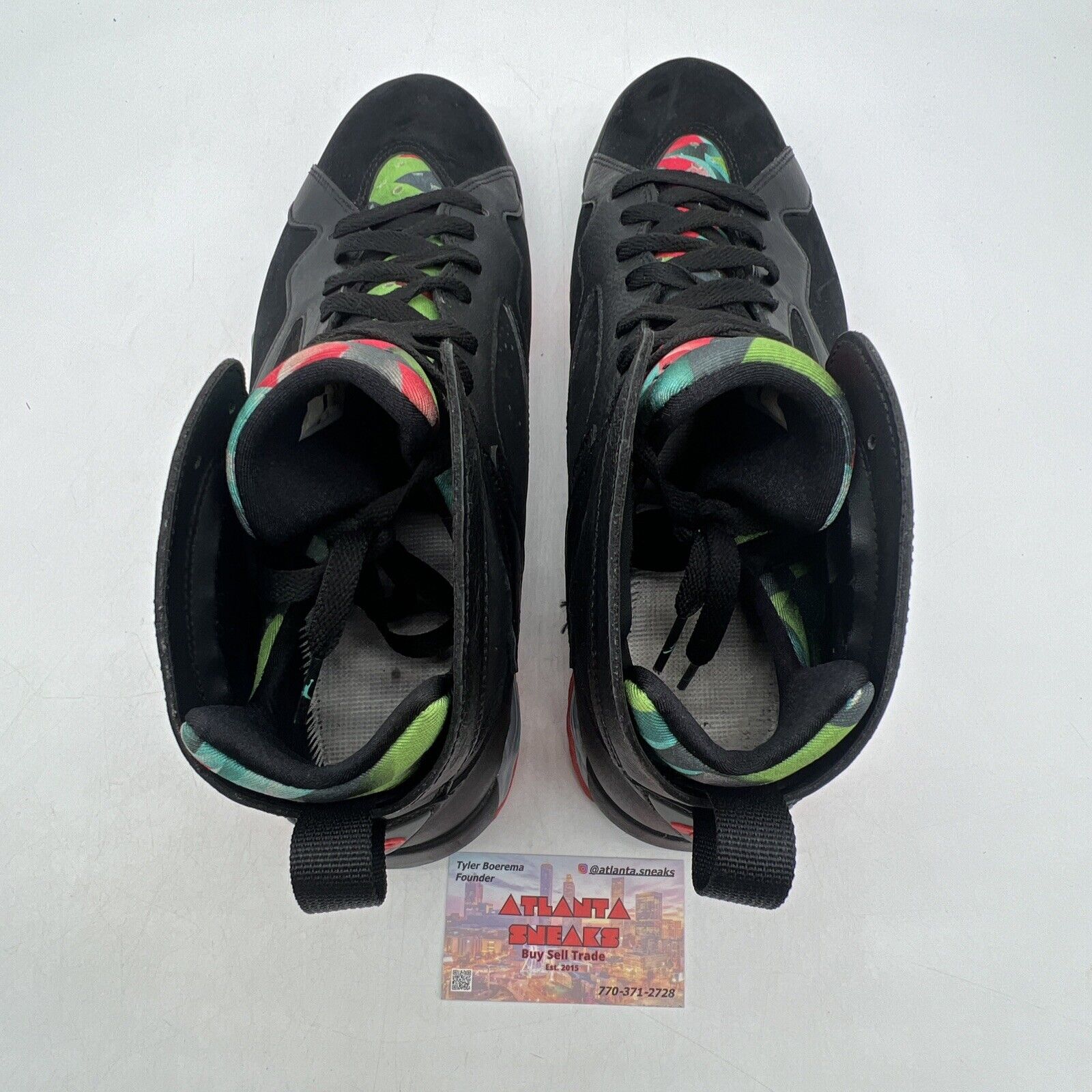 Size 11.5 - Air Jordan 7 Retro 30th Barcelona Nights Blue Suede (305381-305)