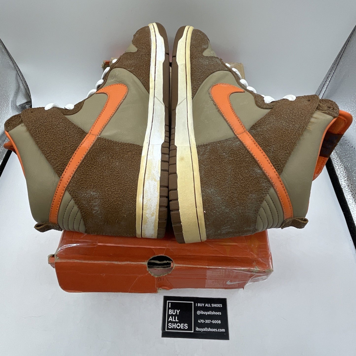 Size 11.5 - Nike Fantastic 4 x Dunk Premium High The Thing (312786-281)