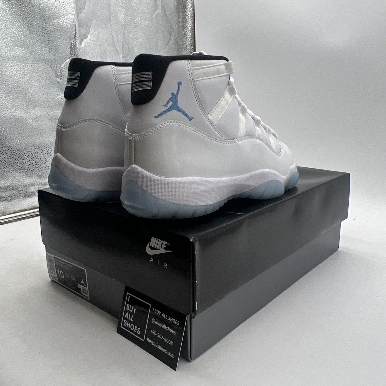 Size 10 - Air Jordan 11 Retro 2024 Legend Blue / Columbia (CT8012-104)