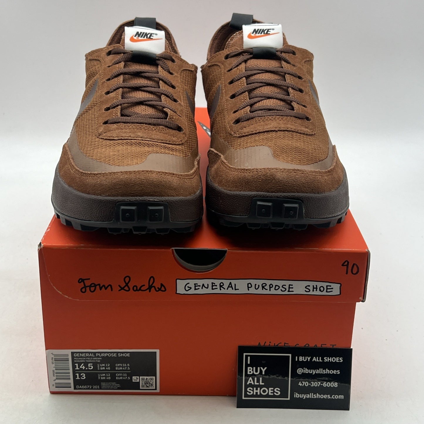 Size 14.5W - NikeCraft General Purpose Shoe Tom Sachs Field Brown (DA6672-201)