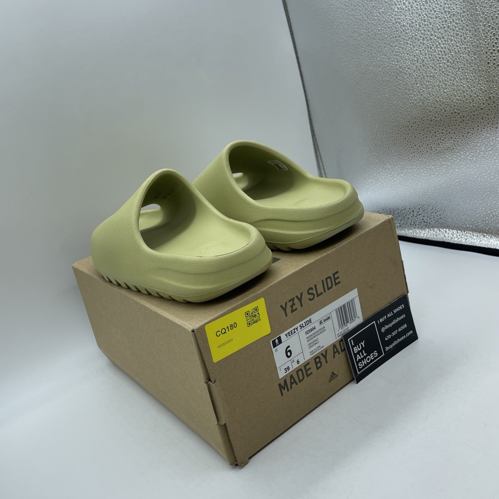 Size 6 - Adidas Yeezy Slide Resin 2022 (FZ5904)