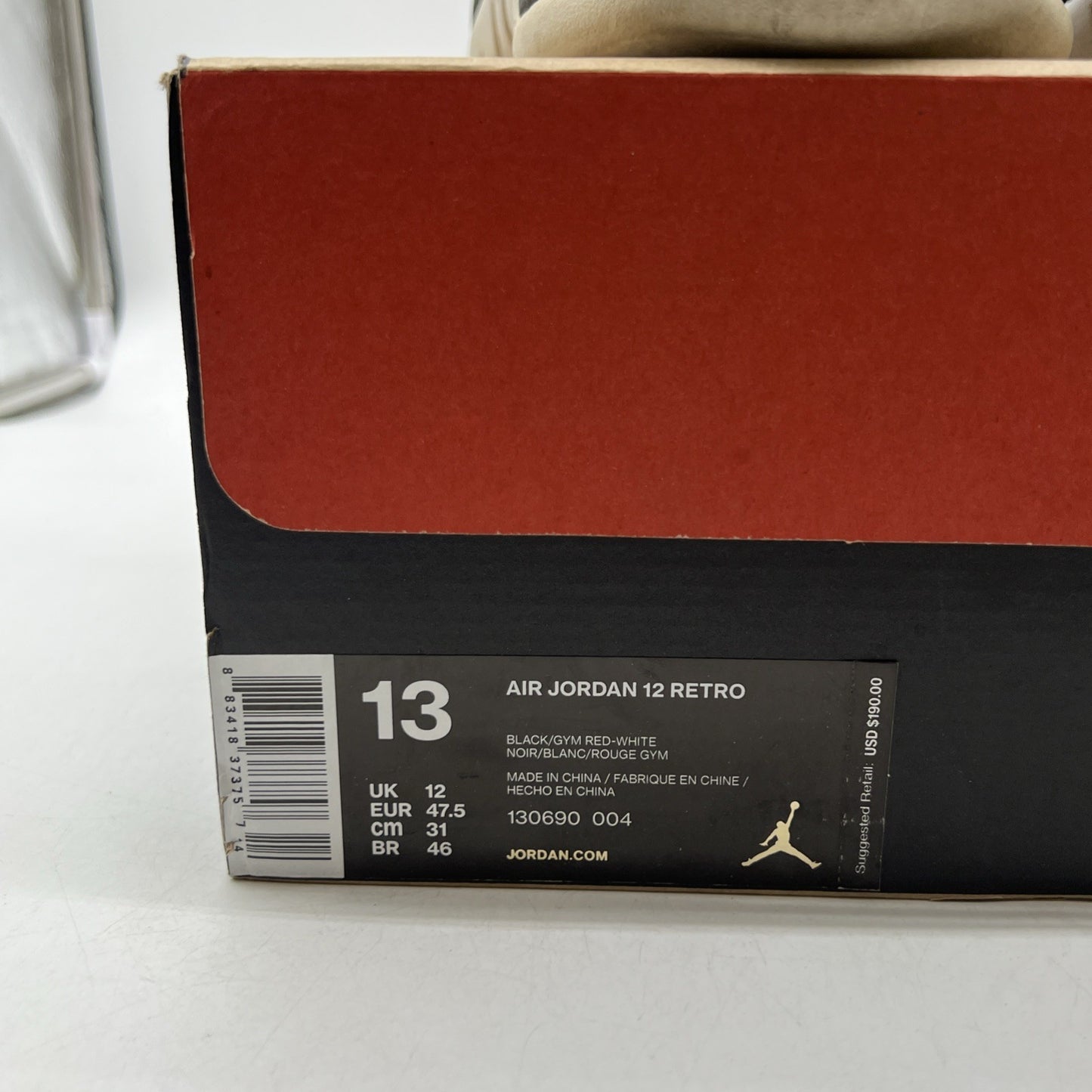 Size 13 - Air Jordan 12 Retro Neoprene (130690-004)