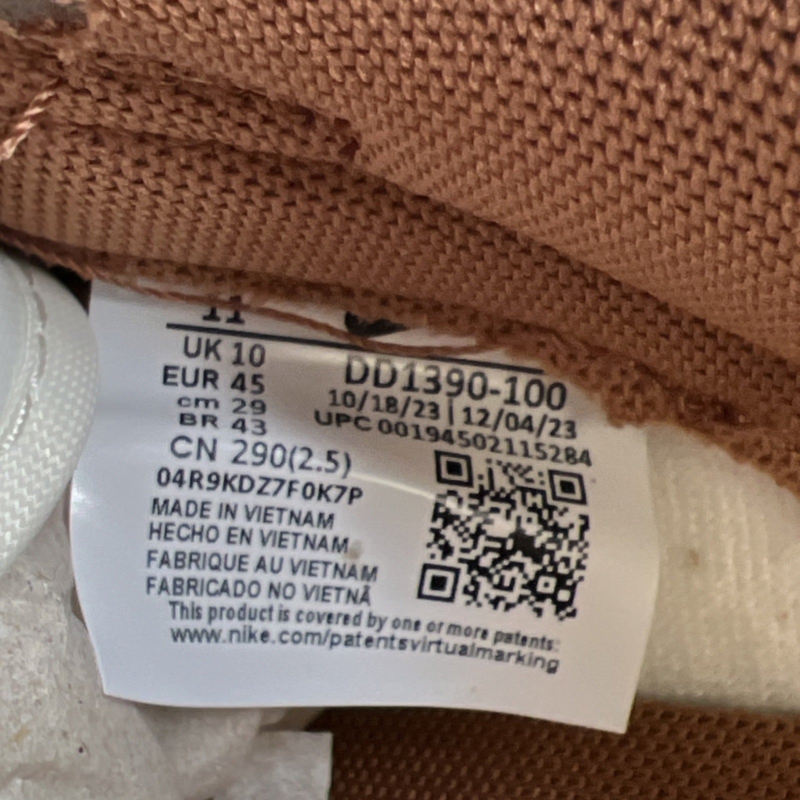 Size 11 - Nike Dunk Low Premium Medium Curry (DD1390-100)