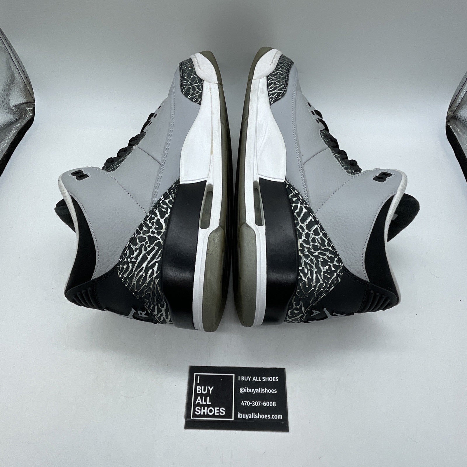 Size 14 - Air Jordan 3 Retro Wolf Grey (136064-004)