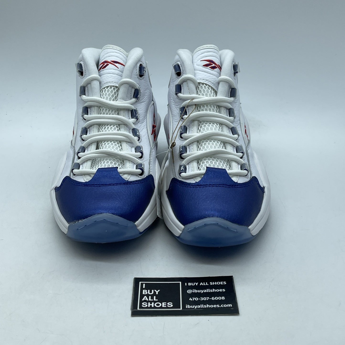 Size 9 - Reebok Question 2022 Mid Blue Toe (GX0227)