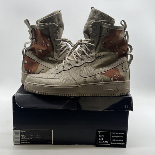 Size 13 - Nike SF Air Force 1 Desert Camo (864024-202)