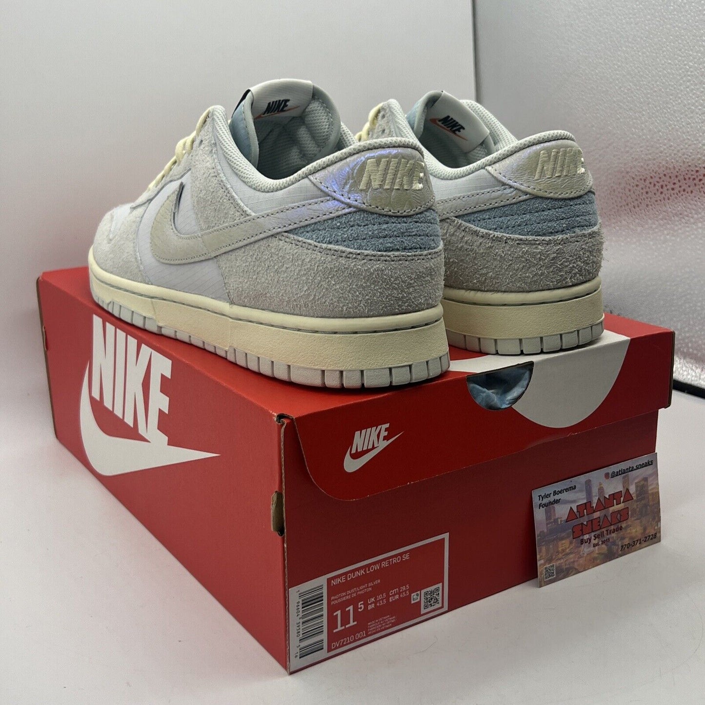 Size 11.5 - Nike Dunk SE Low Gone Fishing - Chinook Salmon Suede (DV7210-001)