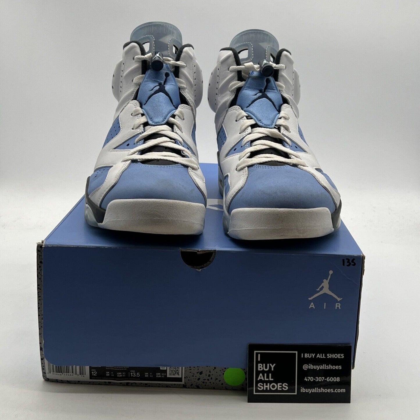 Size 12 - Air Jordan 6 Retro Mid UNC Home (CT8529-410)