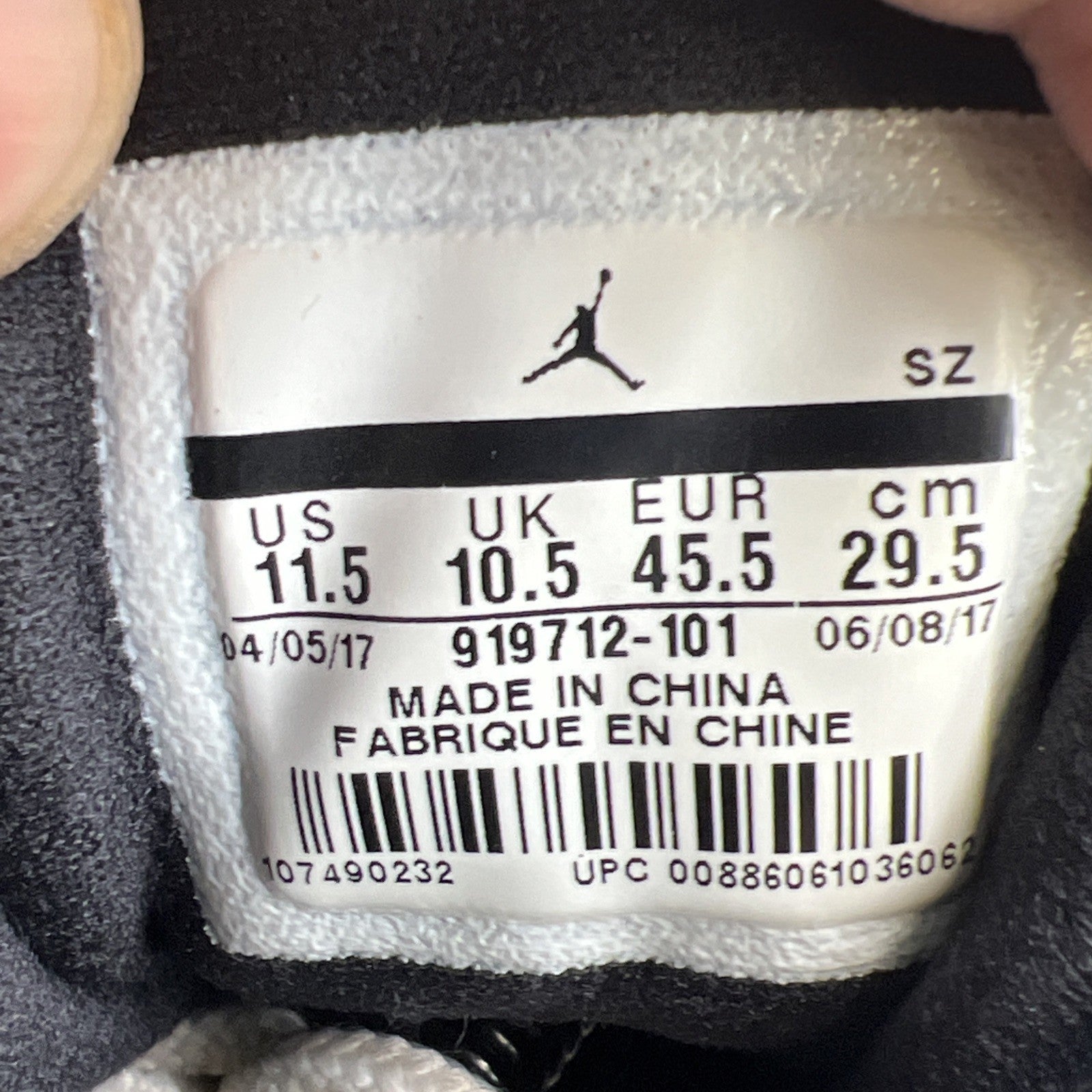 Size 11.5 - Air Jordan 11 Retro IE Low Gym Red (919712-101)