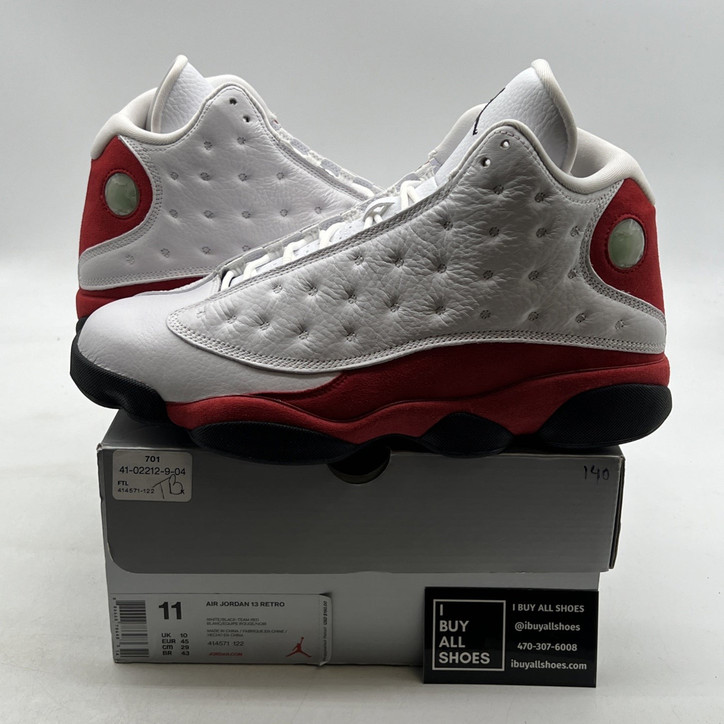 Size 11 - Air Jordan 13 Retro Chicago 2017 (414571-122)