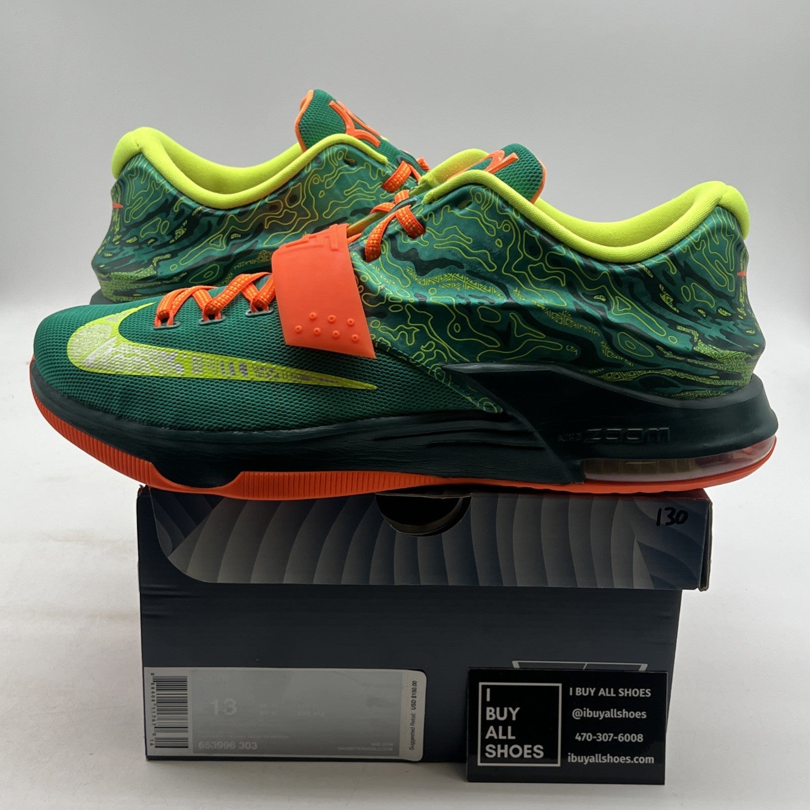 Size 13 - Nike KD 7 Weatherman - (653996-303)