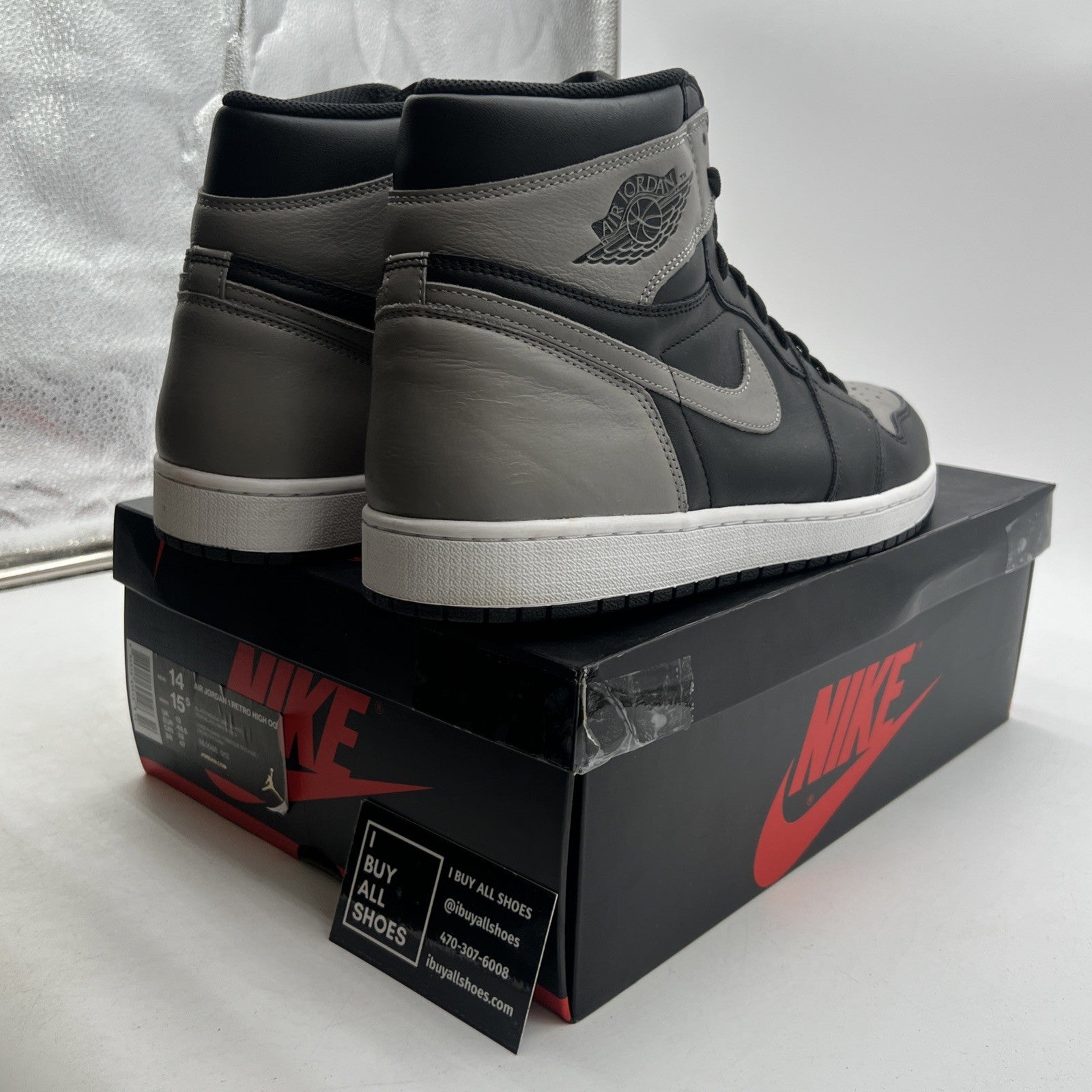 Size 14 - Air Jordan 1 Retro OG High Shadow (555088-013)