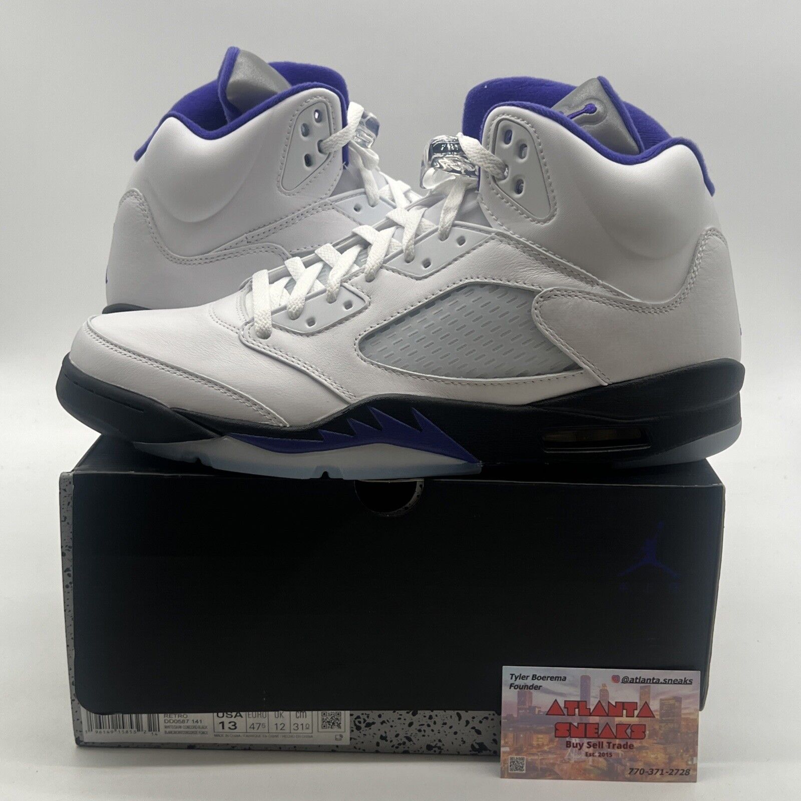 Size 13 - Air Jordan 5 Concord 2022 (DD0587-141)
