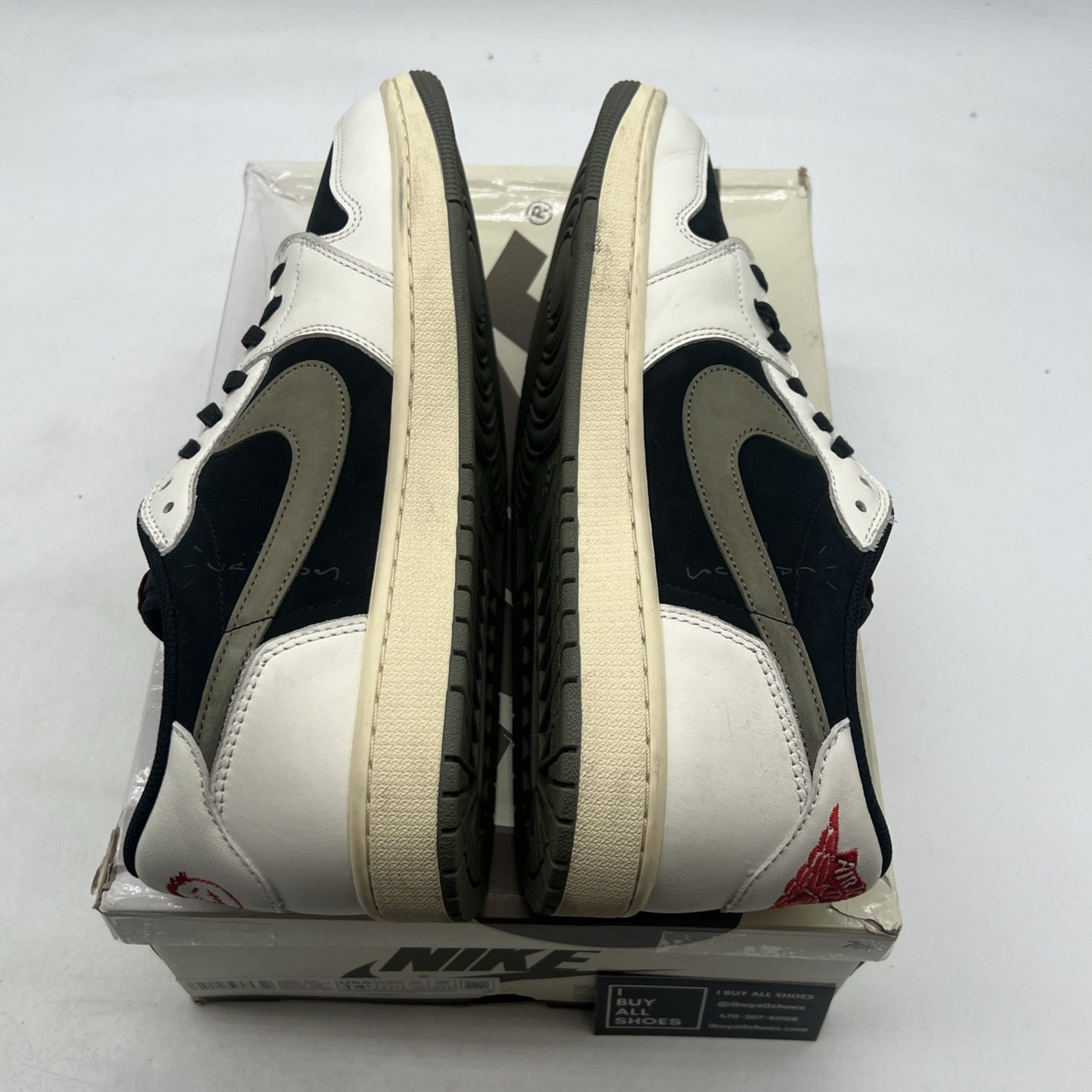 Size 14.5 - Air Jordan 1 Retro OG x Travis Scott Low Olive W (DZ4137-106)
