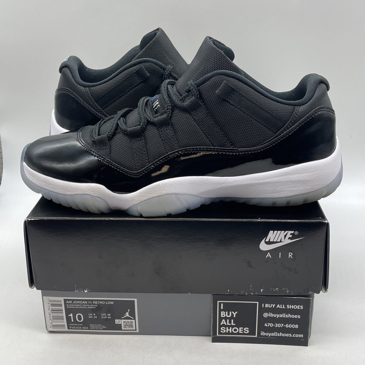 Size 10 - Air Jordan 11 Retro Low Space Jam (FV5104-004)