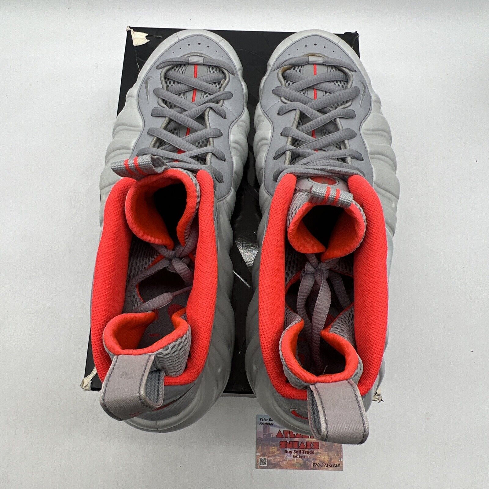 Size 14 - Nike Air Foamposite Pro Premium Pure Platinum (616750-003)