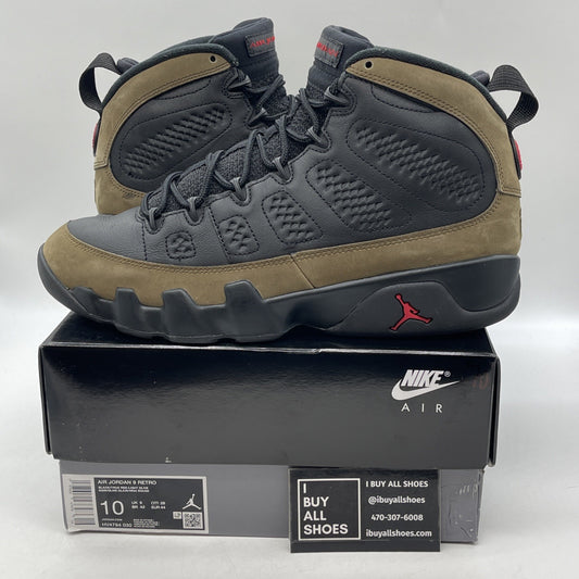 Size 10 - Air Jordan 9 Retro 2024 Olive (HV4794-030)