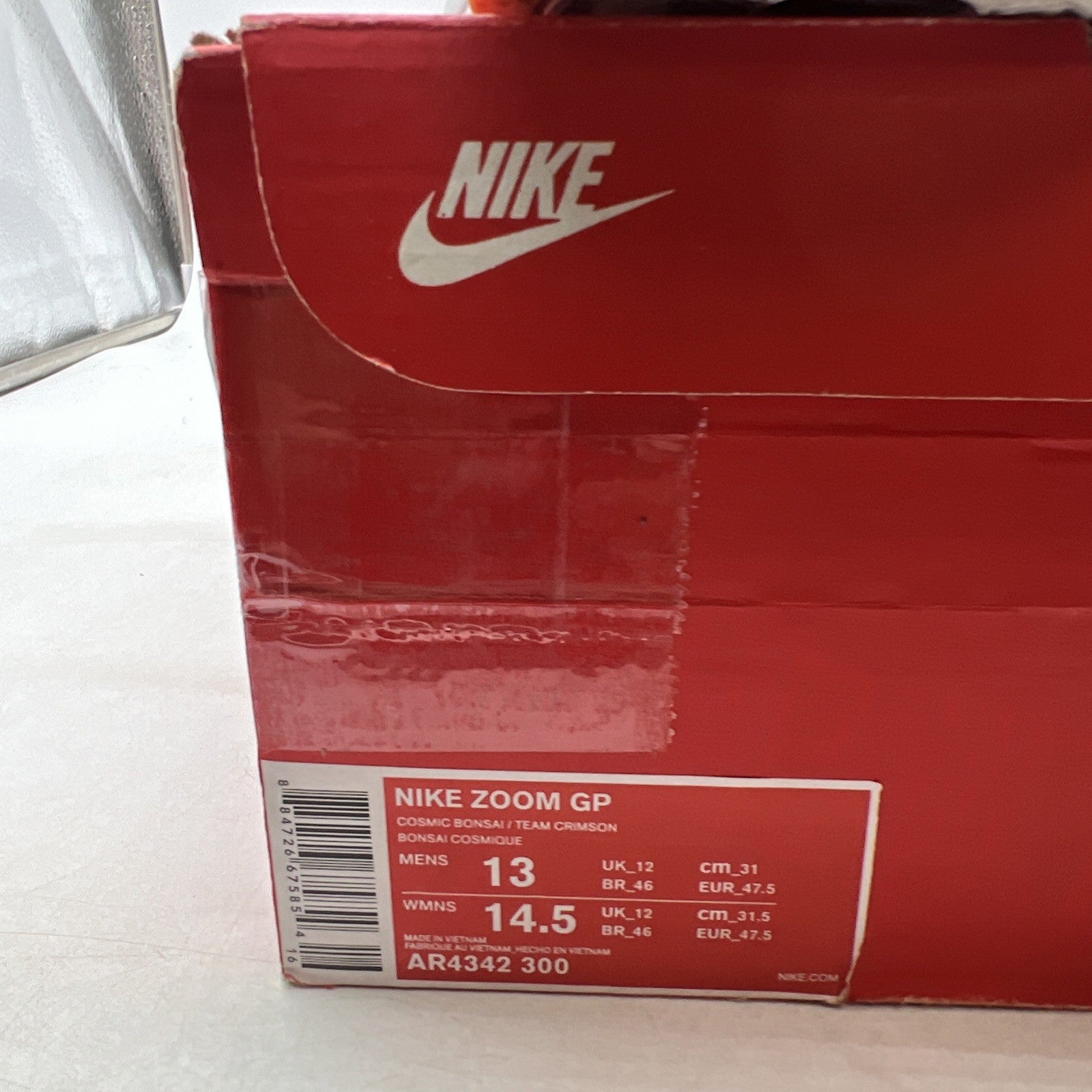 Size 13 - Nike Zoom GP Retro Supersonics (AR4342-300)