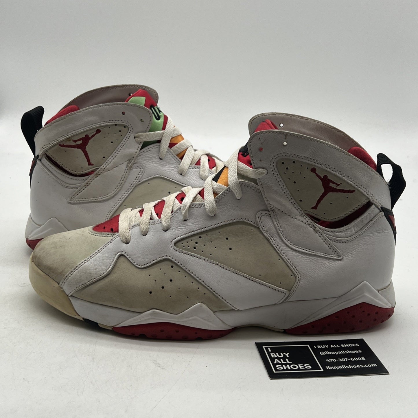 Size 11.5 - Air Jordan 7 Retro 2015 Hare (304775-125)
