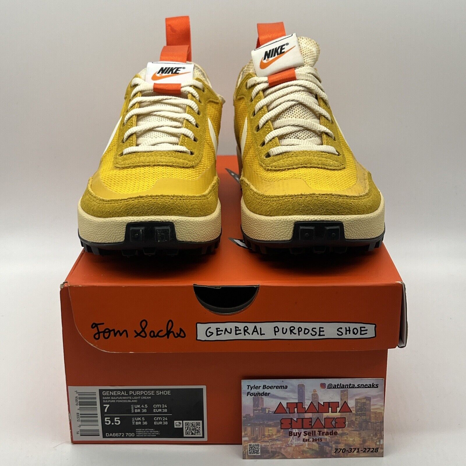 Size 7 - NikeCraft General Purpose Shoe x Tom Sachs Low Archive W (DA6672-700)