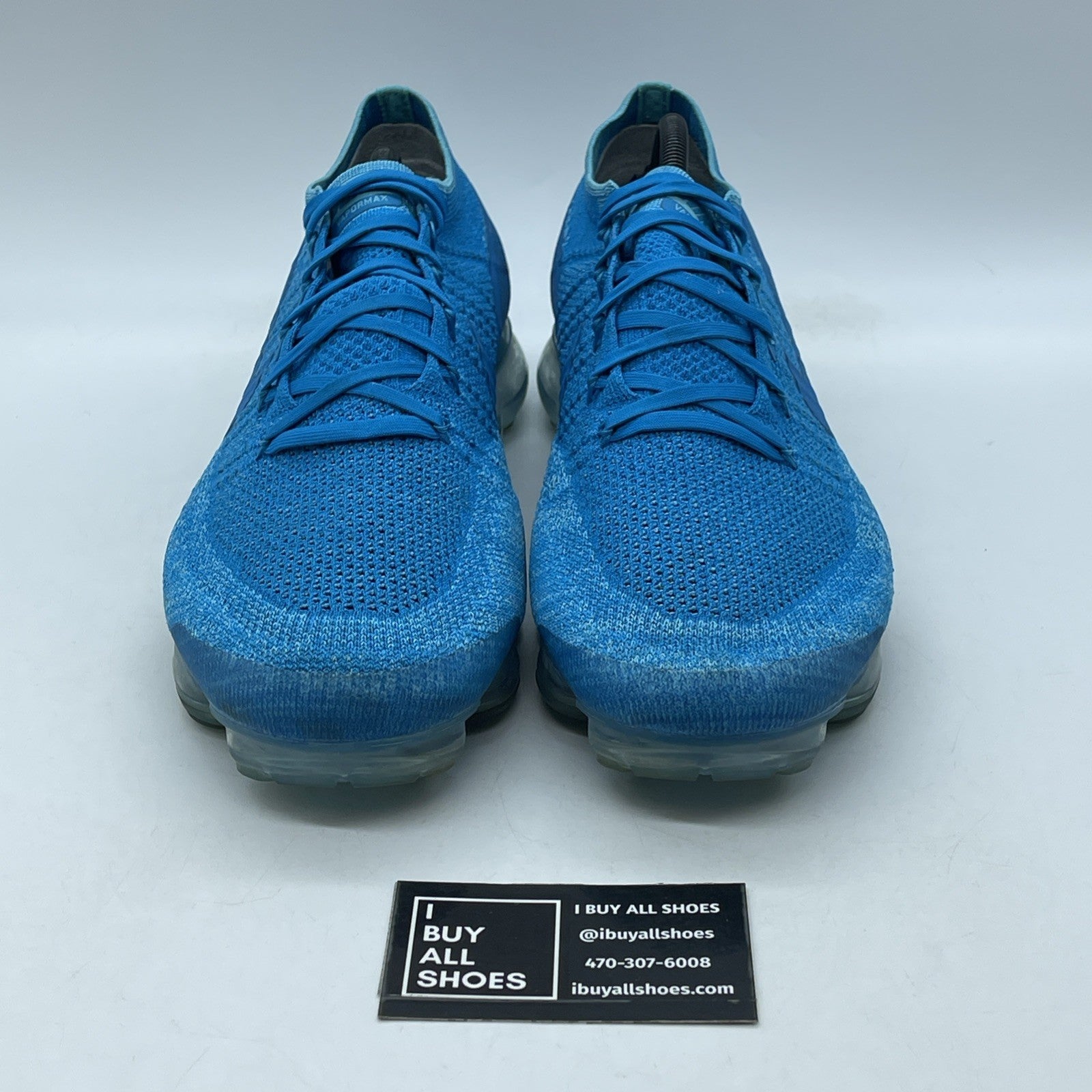 Size 12 - Nike Air VaporMax Flyknit Blue Orbit (849558-402)