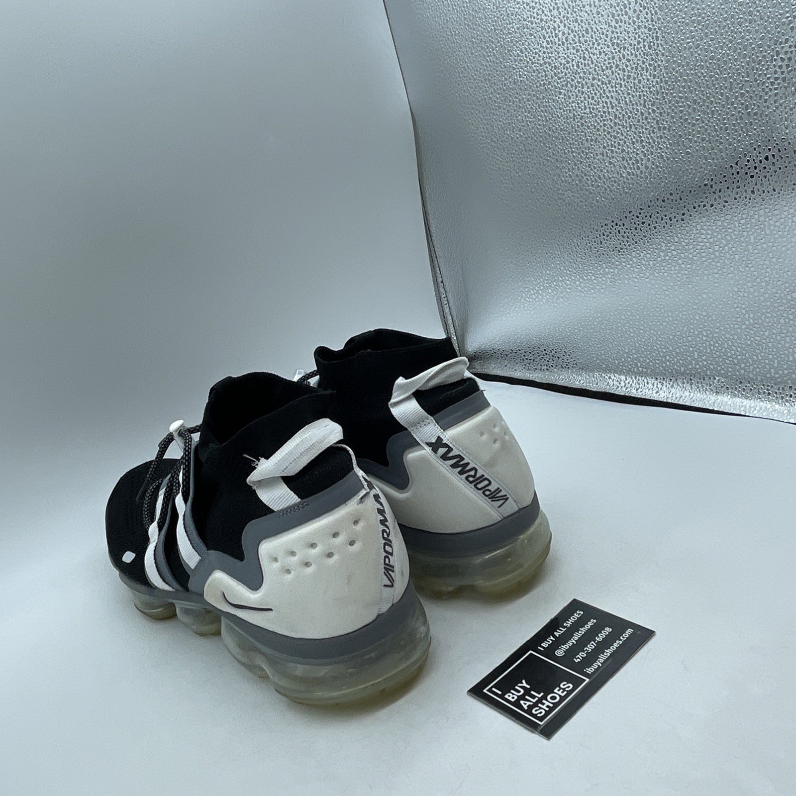 Size 13 - Nike Air VaporMax Flyknit Utility Cool Grey (AH6834-003)