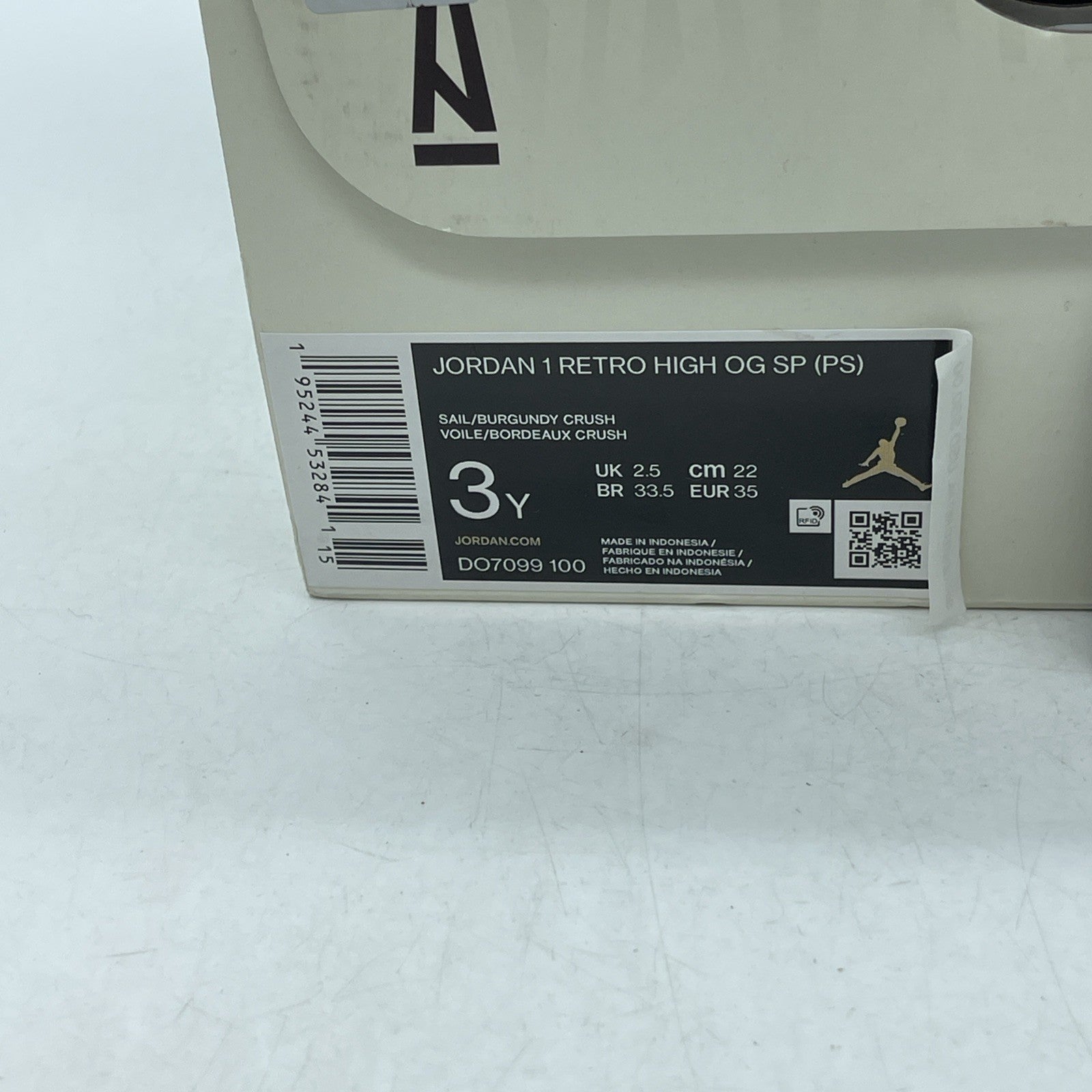 Size 3Y - Air Jordan 1 OG x A Ma Maniere High Airness (DO7099-100)