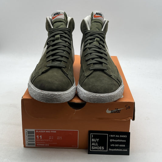Size 11 - Nike Blazer PRM Mid Urban Haze (429988-303)