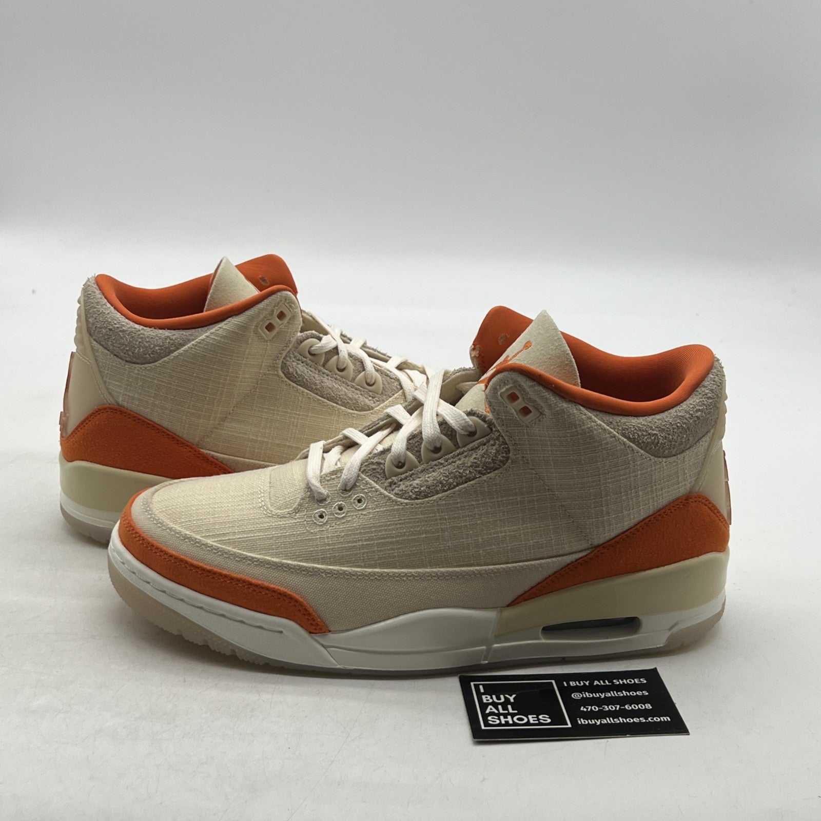 Size 10.5 - Air Jordan 3 Retro TEX Starfish W (IH7694-200)