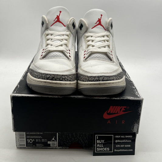 Size 10.5 - Air Jordan 3 Retro Mid White Cement Reimagined (DN3707-100)