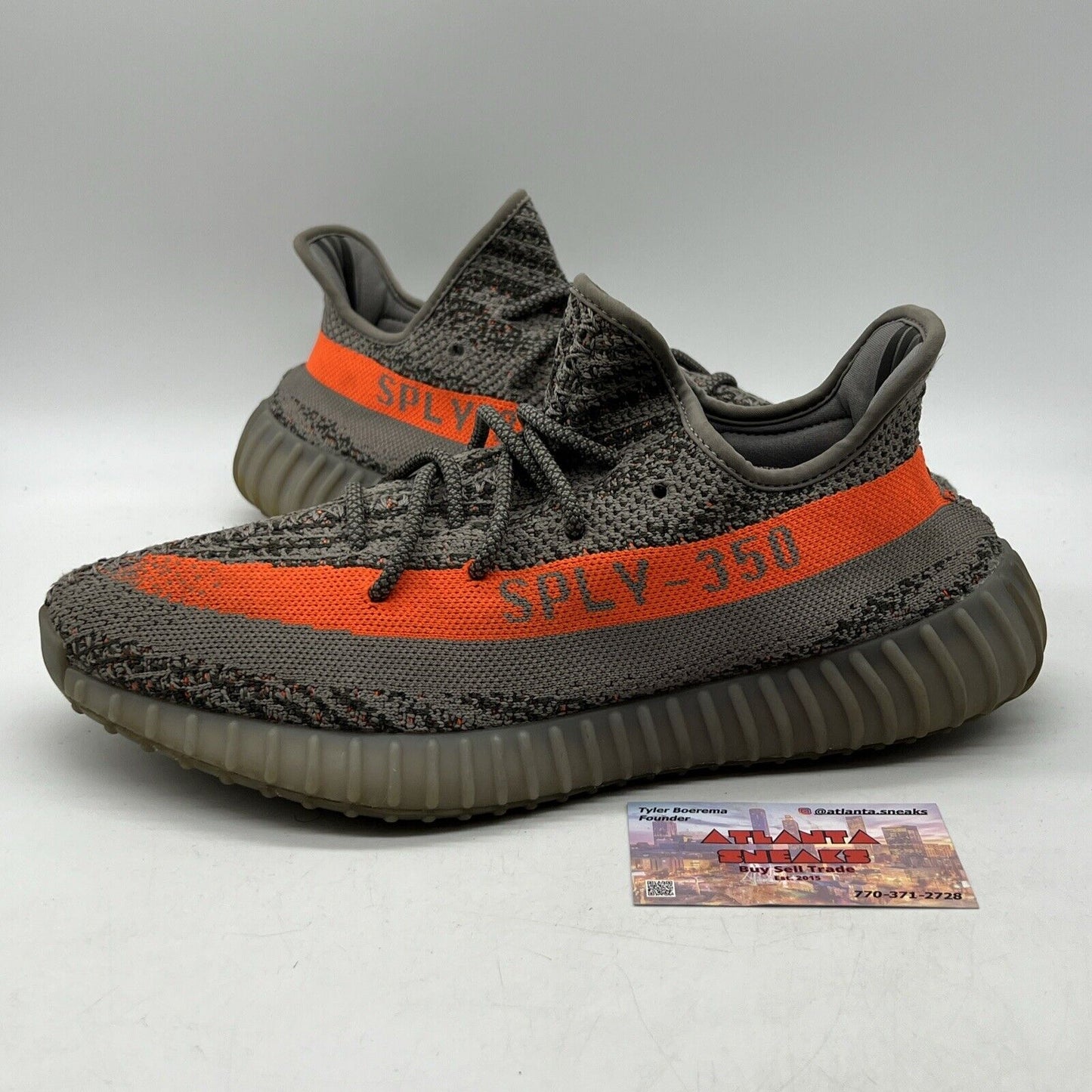 Size 11 - adidas Yeezy Boost 350 V2 Low Beluga Reflective Orange Grey (GW1229)