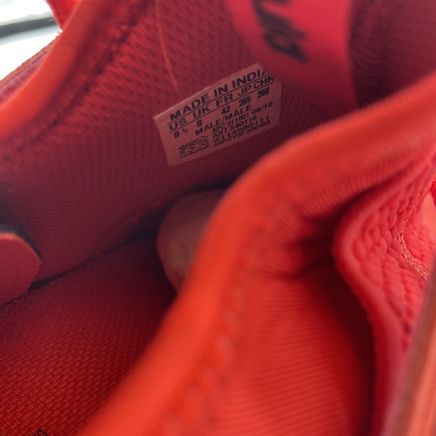 Size 8.5 - adidas Tubular Radial Red Suede Leather (S80116)