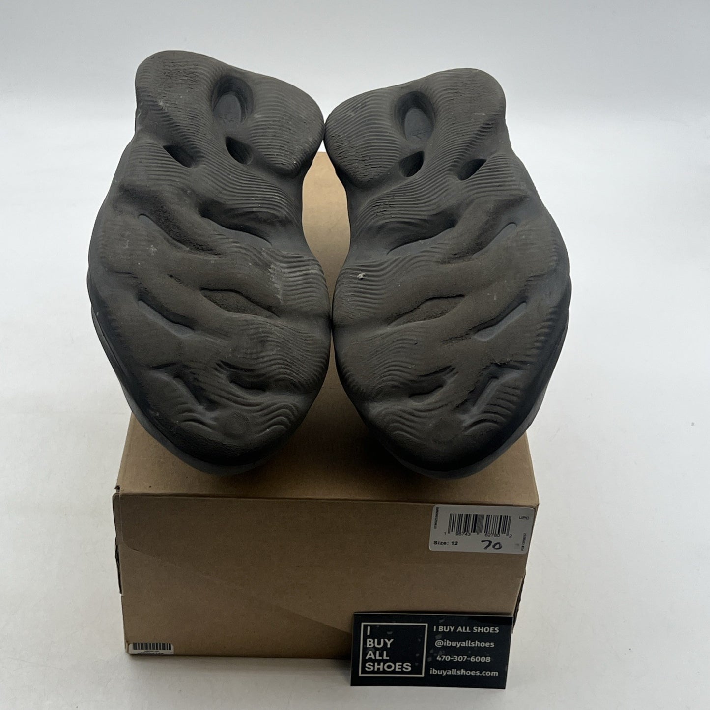 Size 12 - adidas YZY Yeezy Foam Runner 'Onyx' Men's (HP8739)