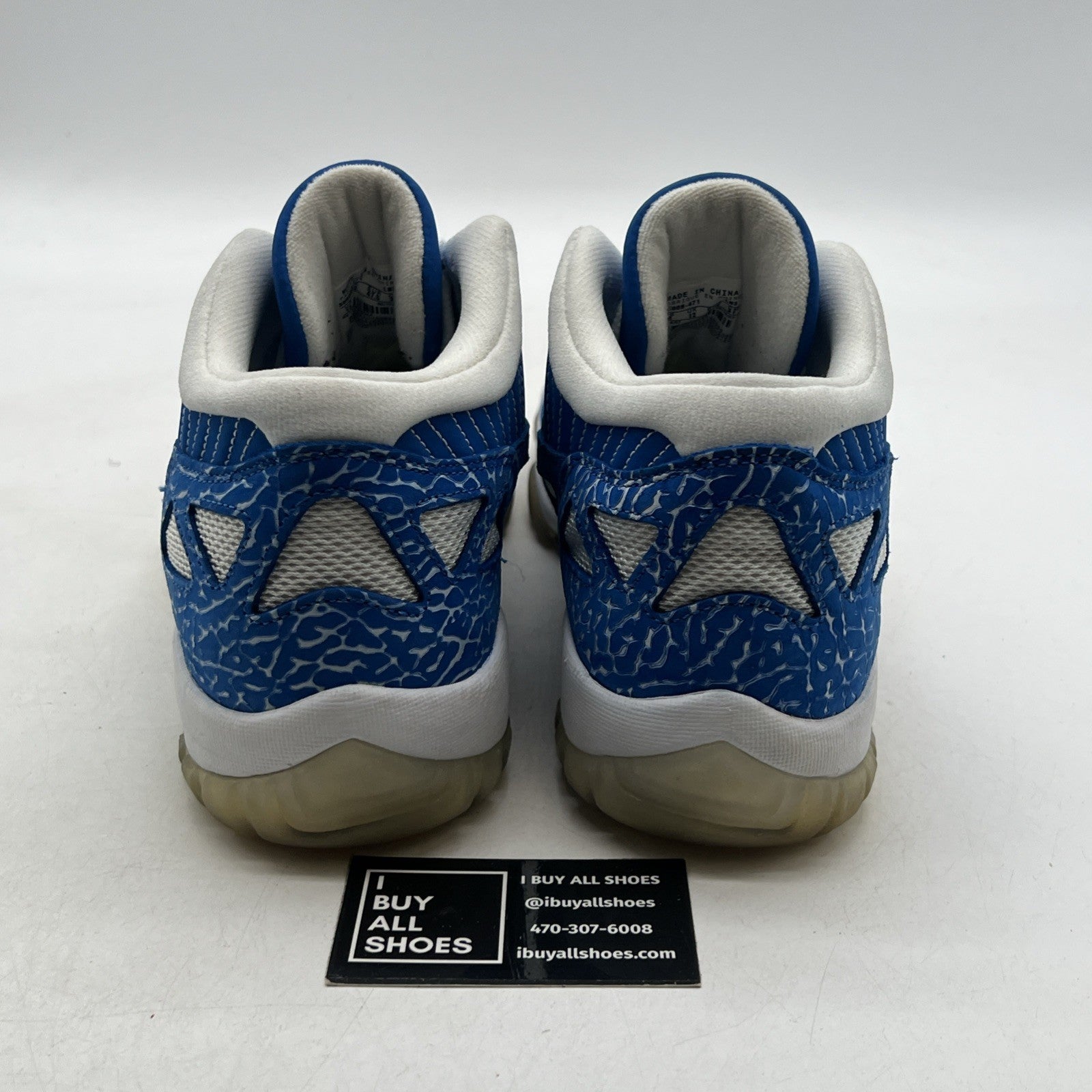 Size 13 - Air Jordan 11 Retro IE Low Argon Blue (306008-471)