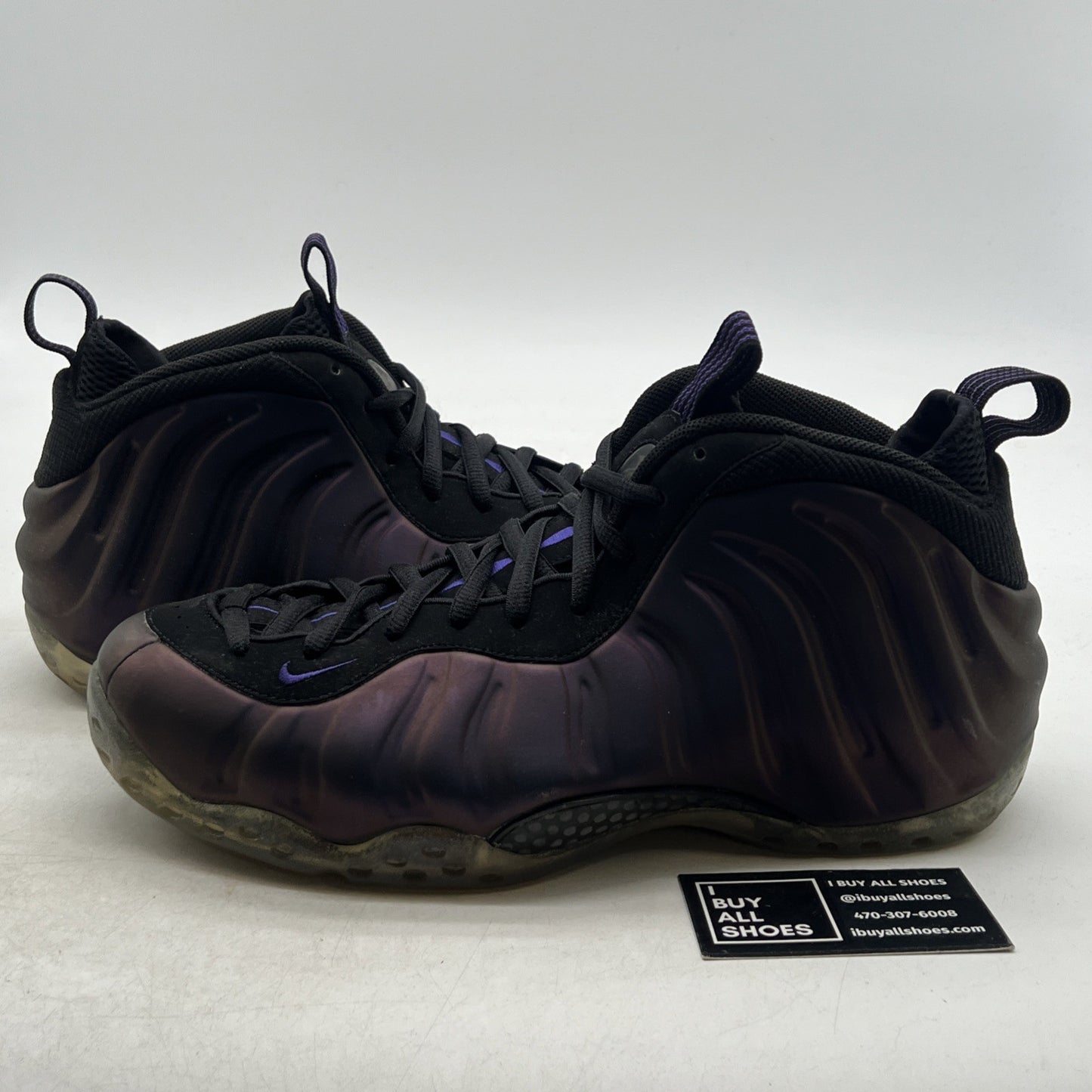 Size 11.5 - Nike Air Foamposite One 2010 Eggplant (314996-051)