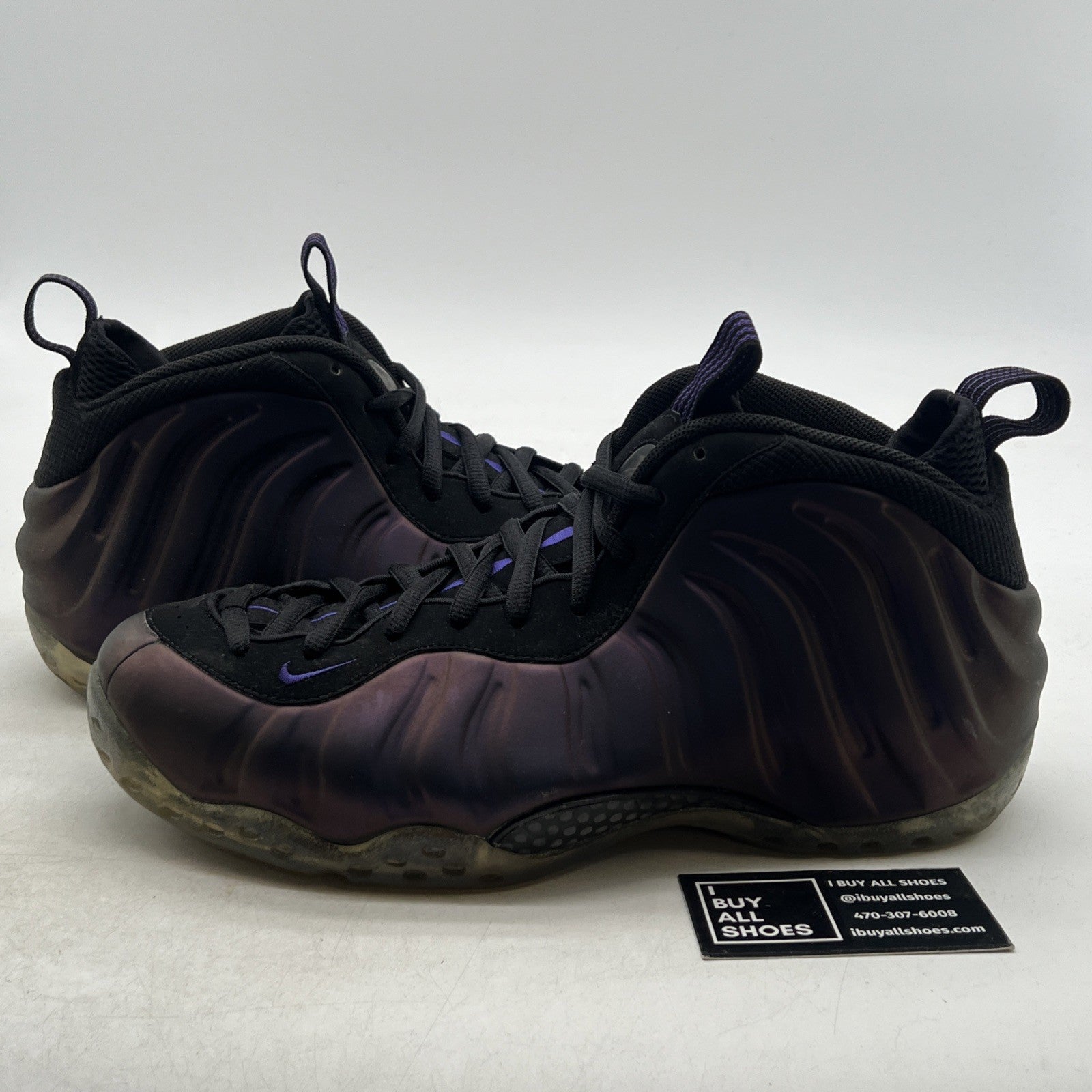 Size 11.5 - Nike Air Foamposite One 2010 Eggplant (314996-051)
