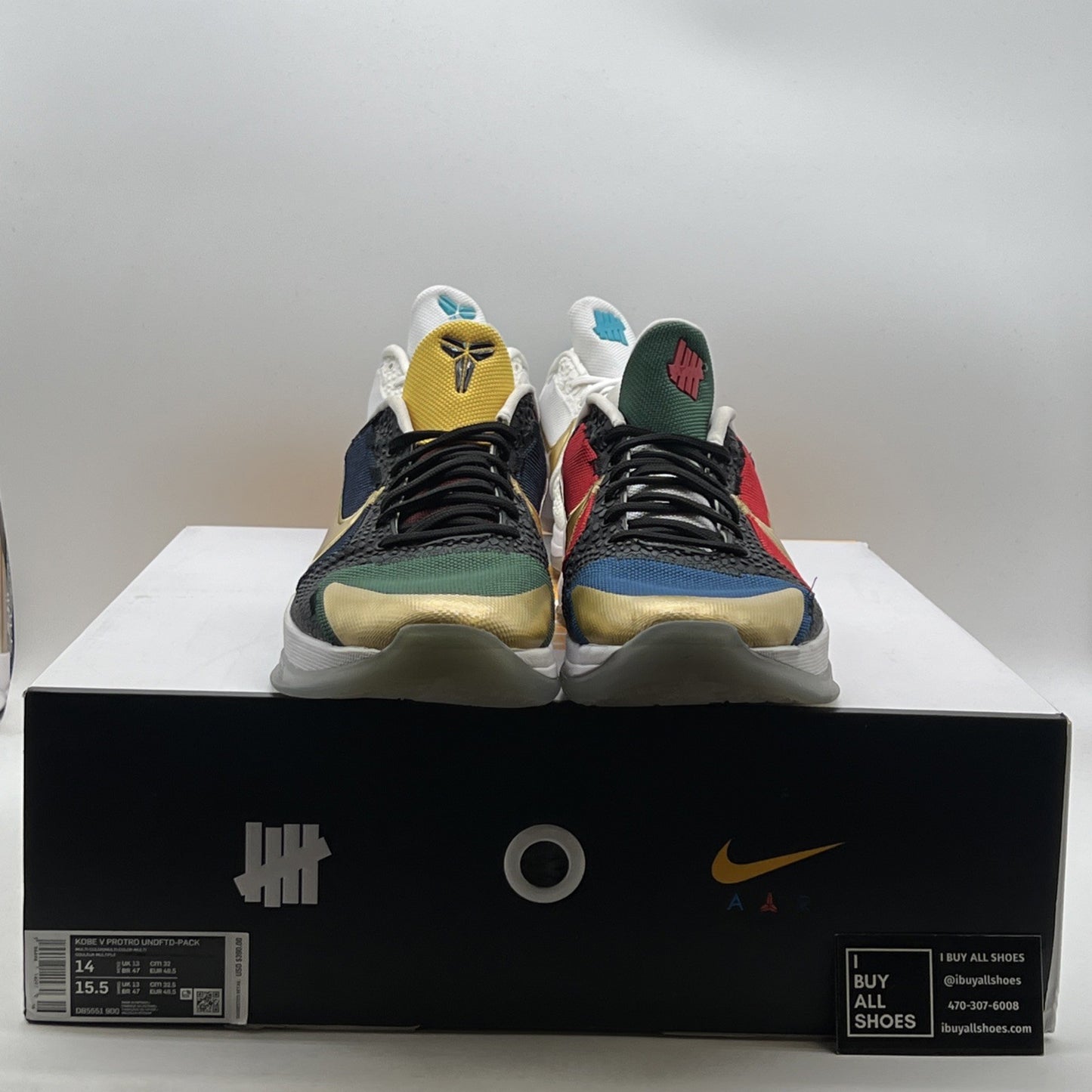 Size 14 - Nike Kobe 5 Protro Undefeated “What If” Pack (DB5551-900)