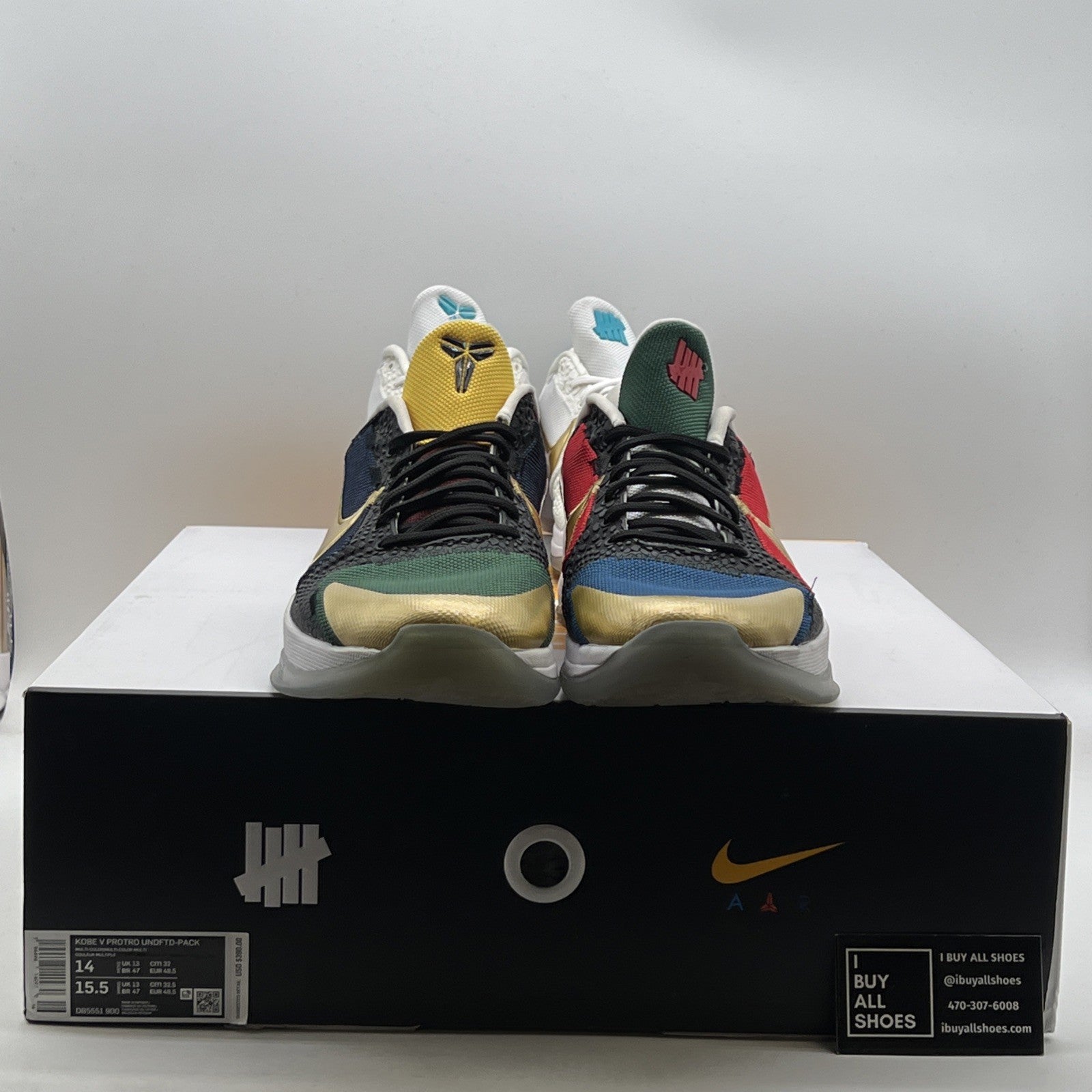 Size 14 - Nike Kobe 5 Protro Undefeated “What If” Pack (DB5551-900)