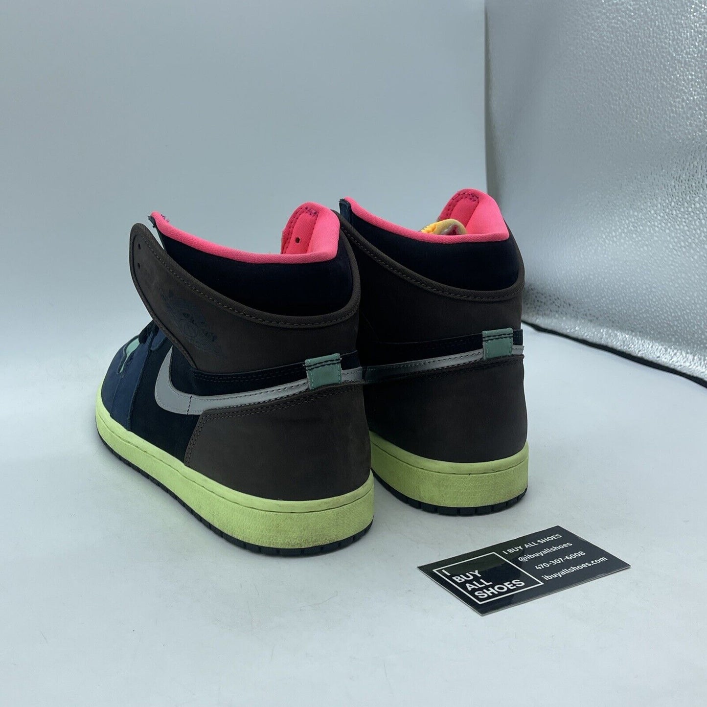 Size 10 - Jordan 1 Retro High Tokyo Bio Hack Suede Leather (555088-201)