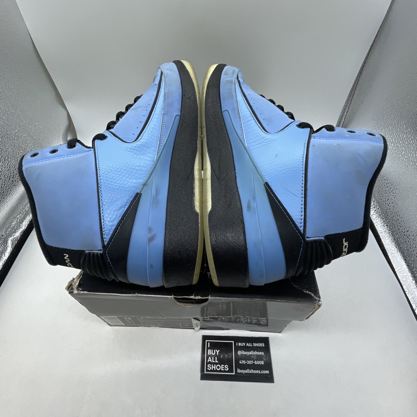 Size 12 - Air Jordan 2 Retro QF University Blue (395709-401)