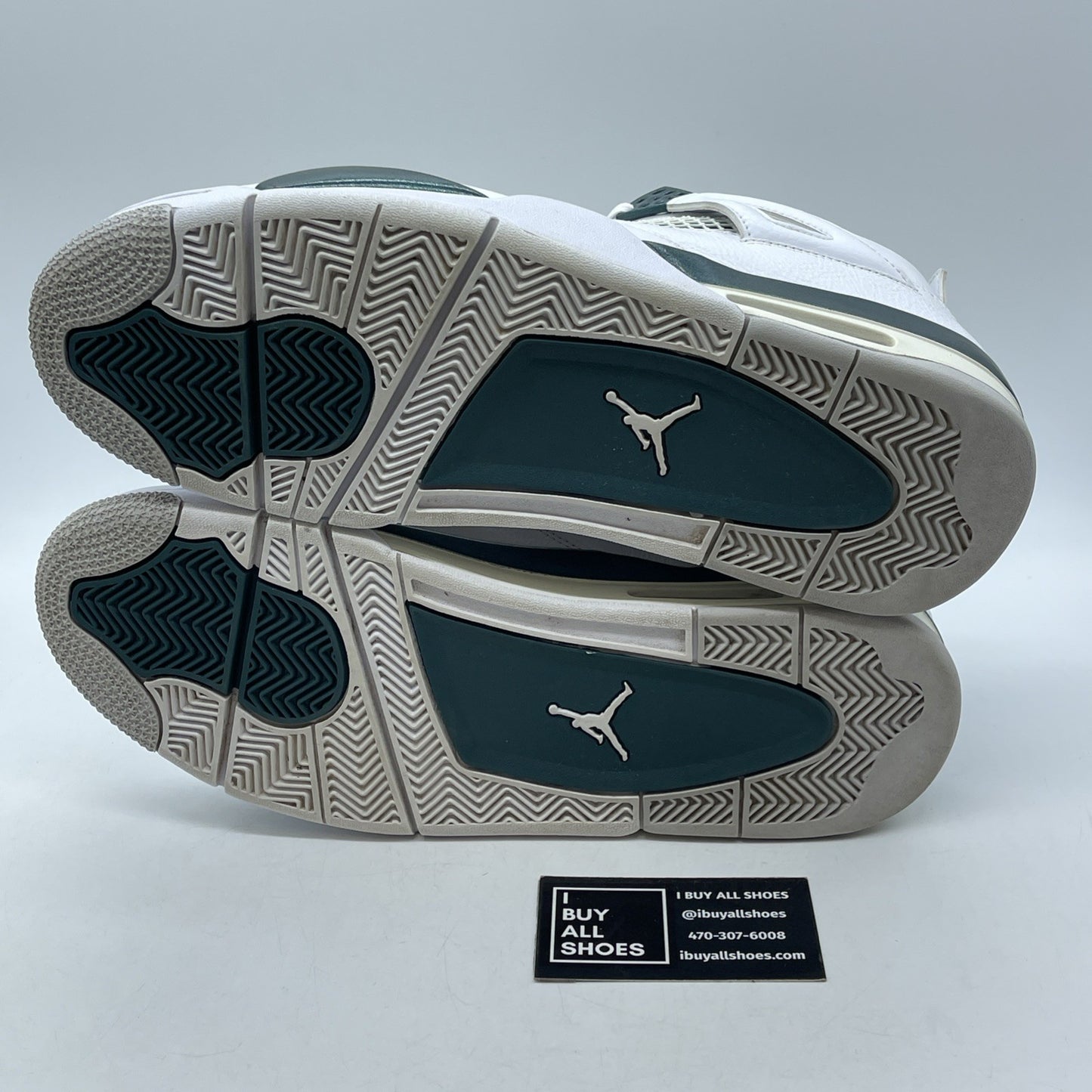 Size 12 - Air Jordan 4 Retro Oxidized Green White Leather (FQ8138-103)