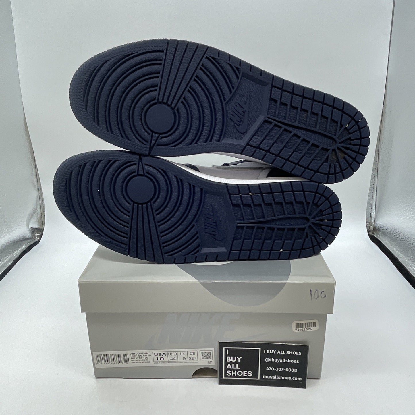Size 10 - Air Jordan 1 Retro High CO.JP Midnight Navy (DC1788-100)