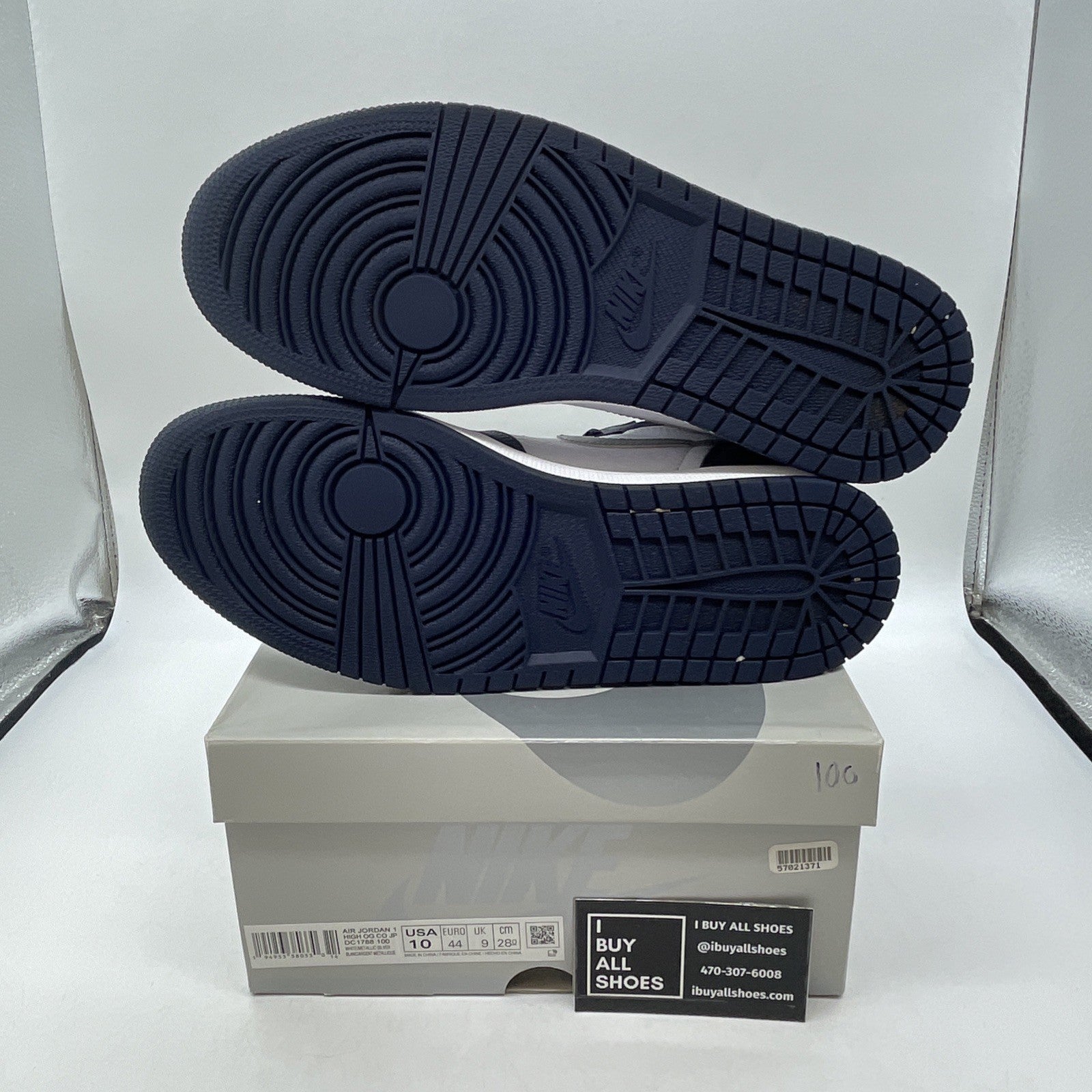 Size 10 - Air Jordan 1 Retro High CO.JP Midnight Navy (DC1788-100)