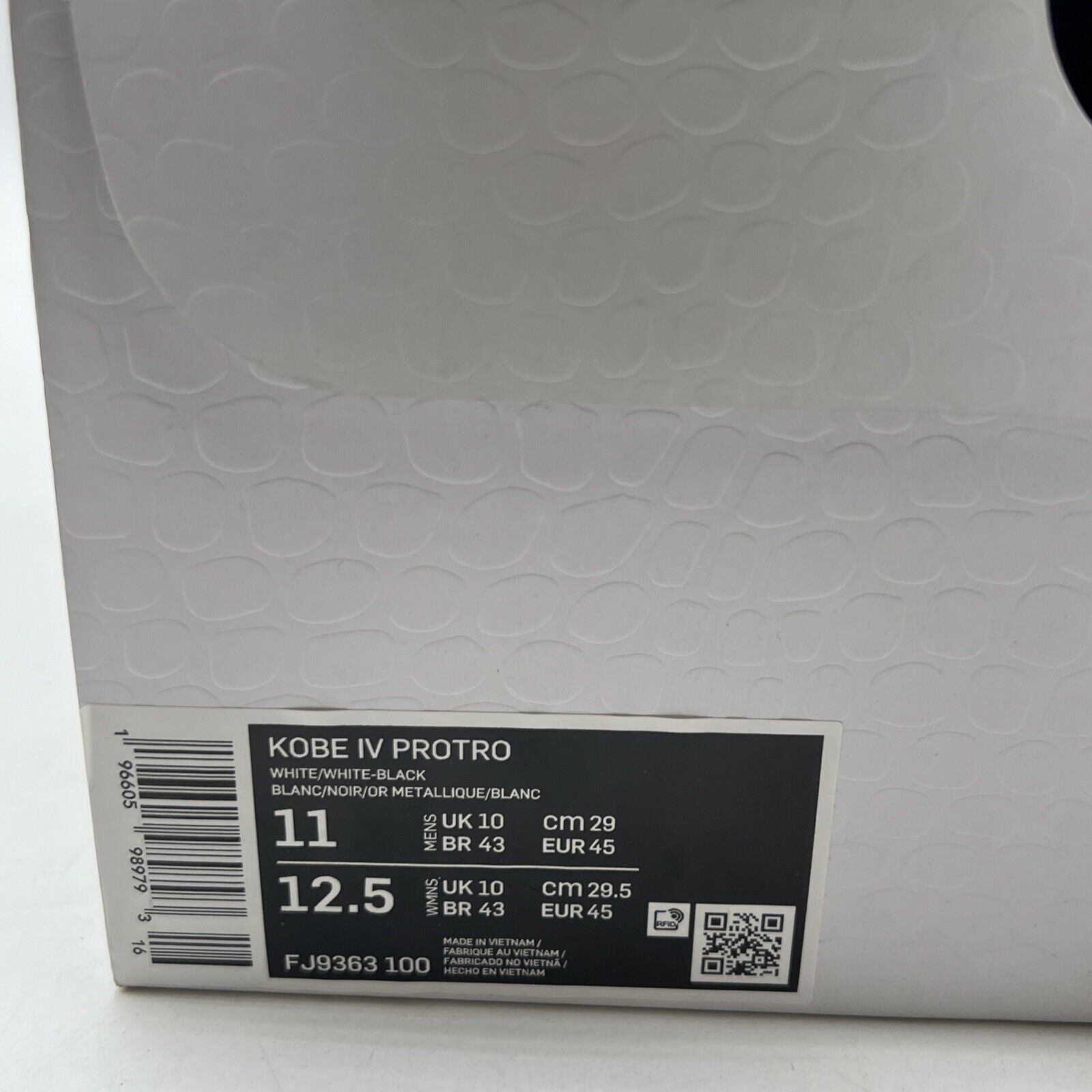 Size 11 - Nike Zoom Kobe 4 Protro Mambacita (FJ9363-100)