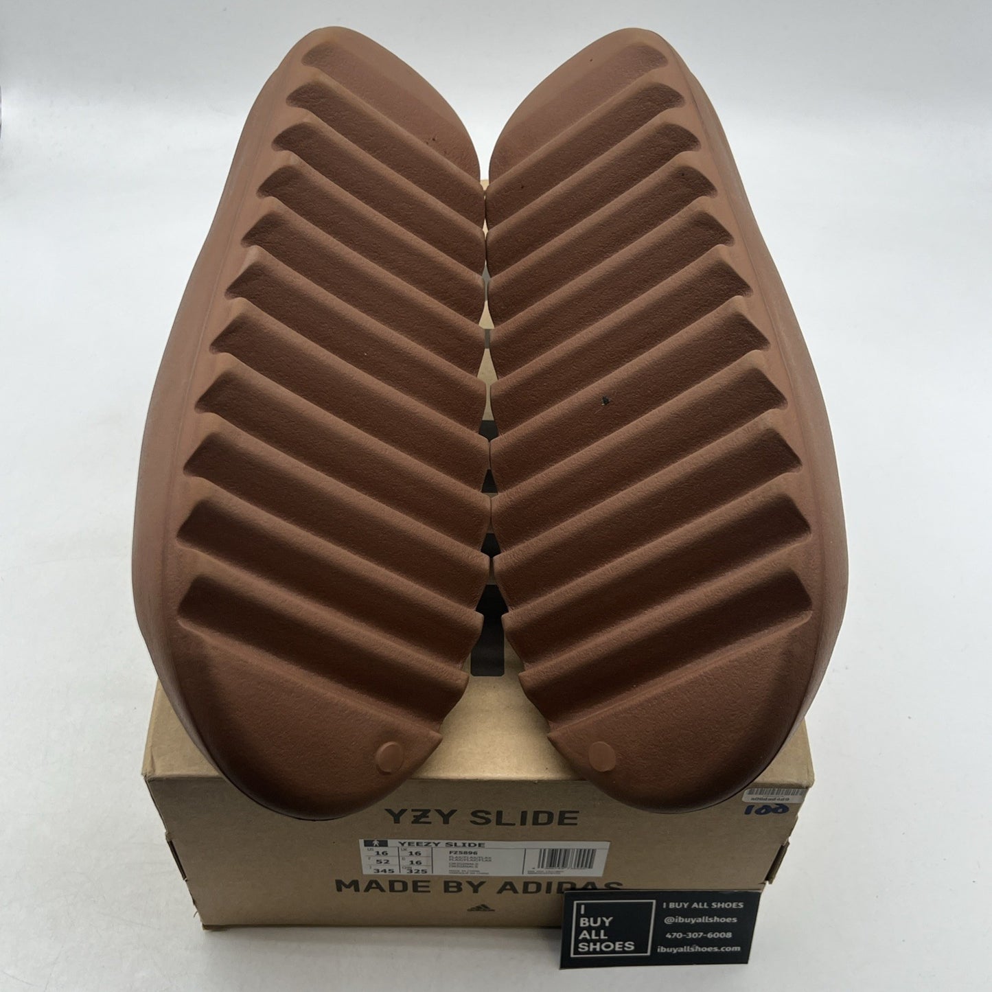 Size 16 - adidas Yeezy Slide Brown (FZ5896)