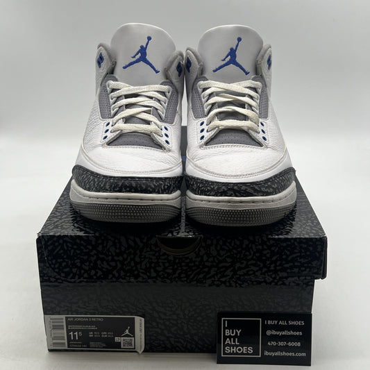 Size 11.5 - Air Jordan 3 Retro Mid Racer Blue (CT8532-145)