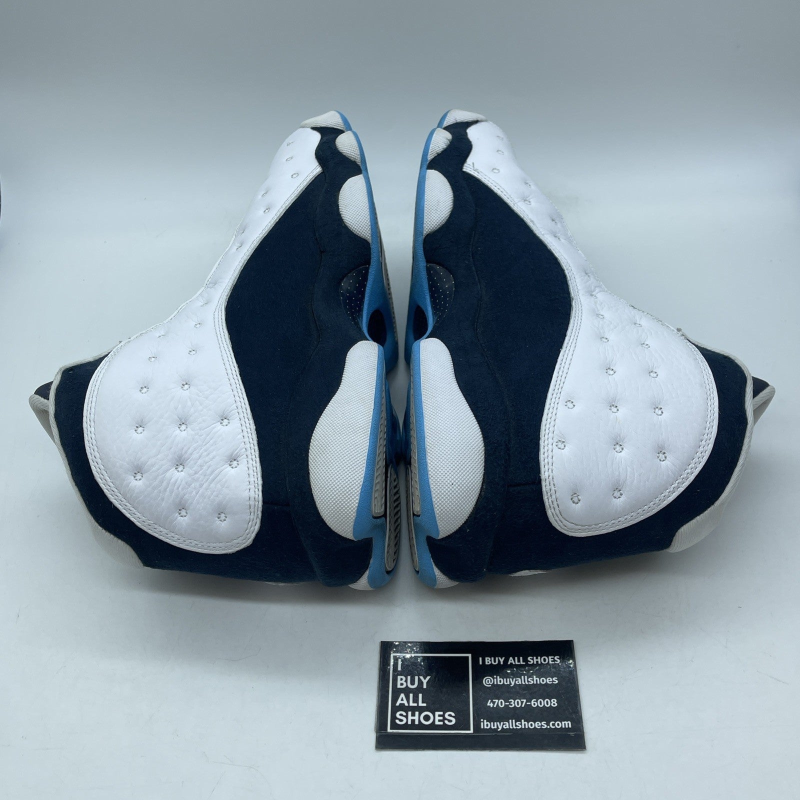 Size 11 - Jordan 13 Retro Obsidian Blue White Suede Leather (414571-144)