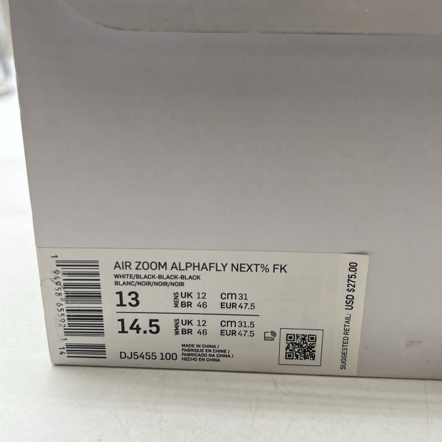 Size 13 - Nike Air Zoom Alphafly NEXT% Flyknit Rawdacious 2021 - (DJ5455-100)